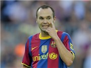 Bóng đá anh, ngoại hạng anh, lịch thi đấu euro 2012, Iniesta sắp làm bố